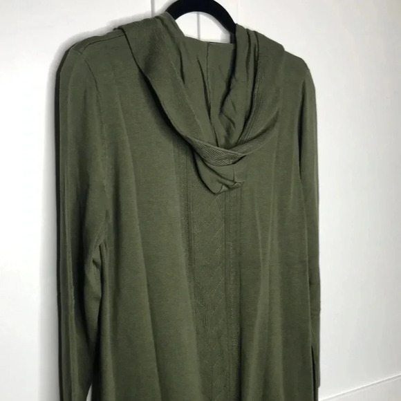 ISAAC MIZRAHI Hooded Cardigan - Picture 4 of 6
